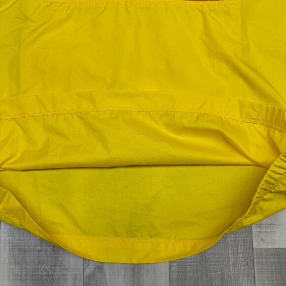 ✅SMALL Nike Windbreaker Jacket Yellow 90s Y2K 1/2 Zip Lightweight Packable Track - Picture 7 of 9